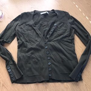 Tommy Hilfiger v neck cardigan sweater